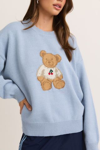 Cherry Bear Sweater