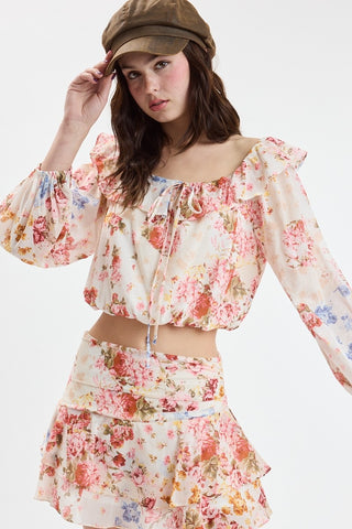 Rhapsody Ruffle Top