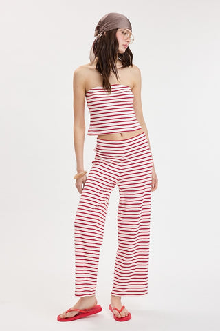 Yachtin' Around Strapless Top