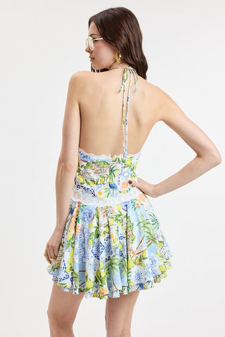 Citrus Riviera Mini Dress