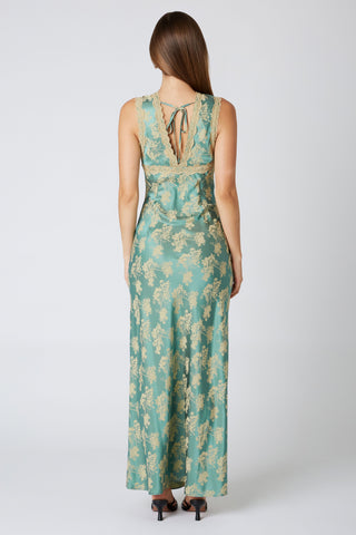 Jade Dream Slip Maxi Dress