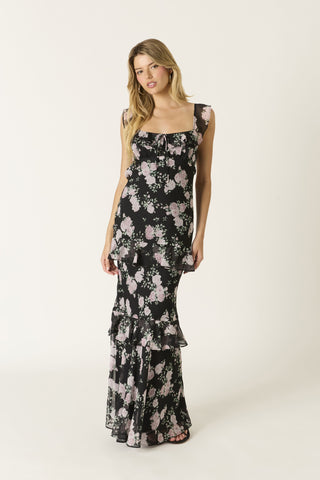 Sweet Briar Ruffle Maxi Dress