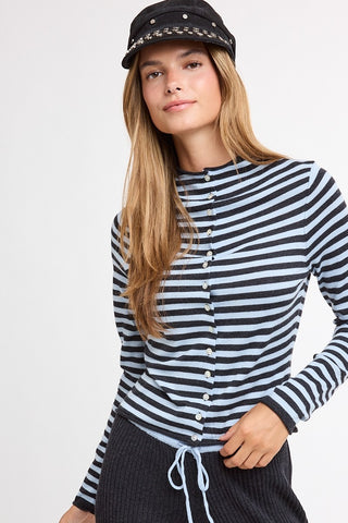 The Afterdark Striped Sweater