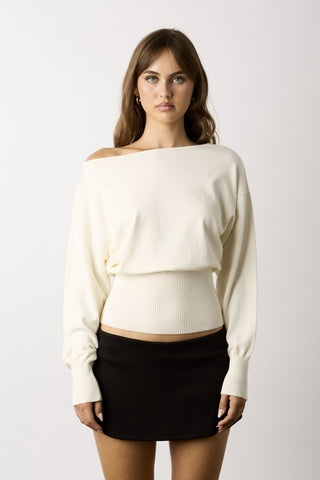 MacKayla Off Shoulder Sweater