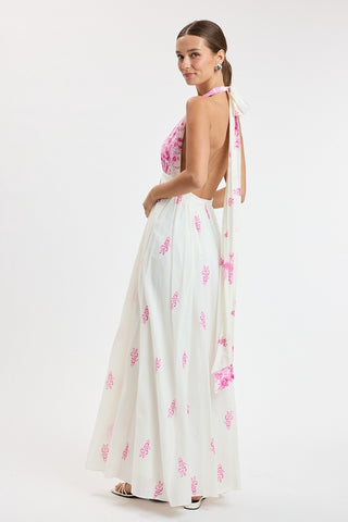 Rosewater Goddess Maxi Dress