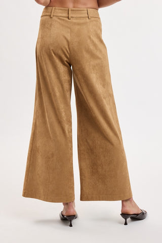 Simply Suede Wide Leg Pants