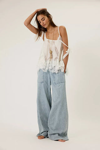 Breezy Denim Pull On Jeans