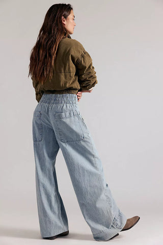 Breezy Denim Pull On Jeans