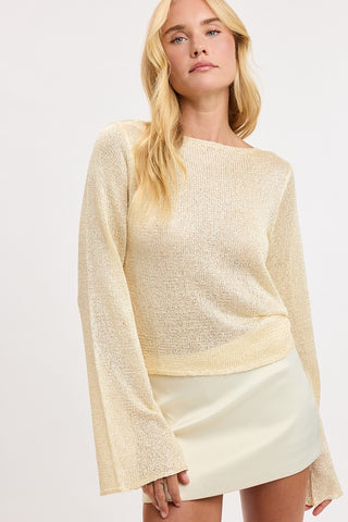 Dolly Tie Back Top