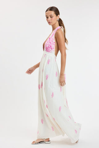 Rosewater Goddess Maxi Dress
