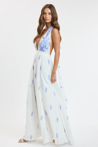 Santorini Muse Maxi Dress