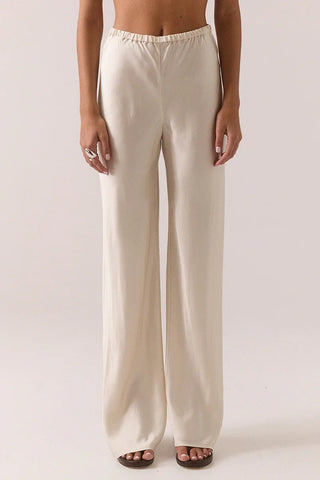 Blake Bias Pants in Vanilla