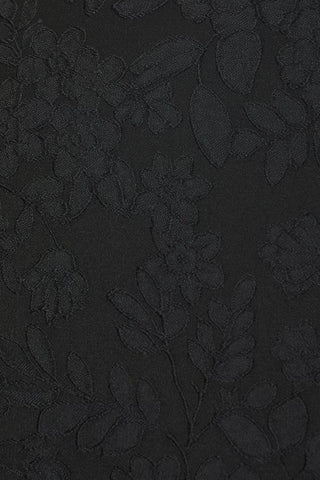 Cara Top in Black Jacquard