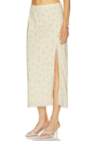 Silvia Skirt in Lemon Haze