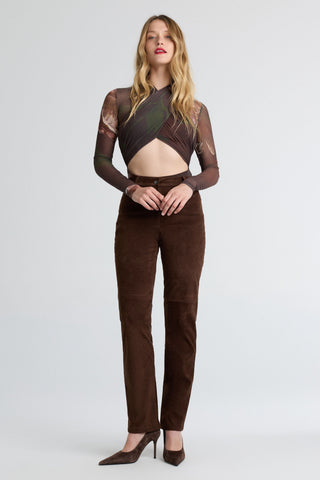Nia Vegan Suede Pant