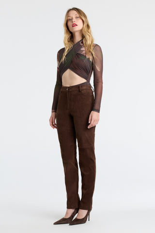 Nia Vegan Suede Pant