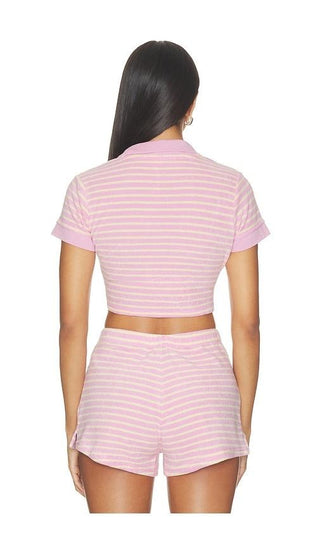 Waverlynn Polo in Lemon Rose