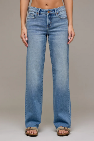 Ella Low Rise Classic Straight Jeans