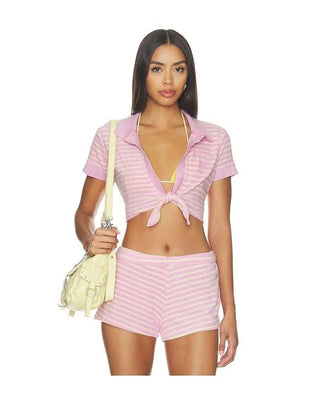 Waverlynn Polo in Lemon Rose