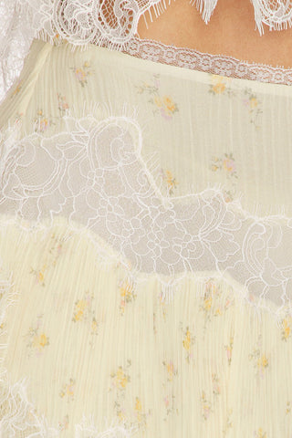 Kellison Skirt in Lemon Haze