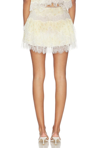 Kellison Skirt in Lemon Haze