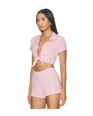 Waverlynn Polo in Lemon Rose