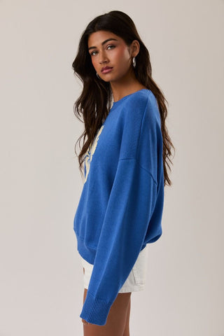 Hibiscus Breeze Sweater
