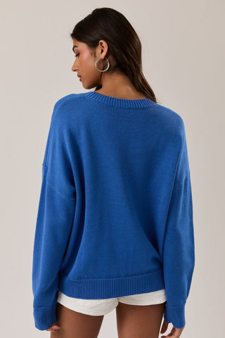 Hibiscus Breeze Sweater