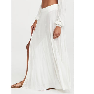 Devon Windsor Logan Skirt in Off-White