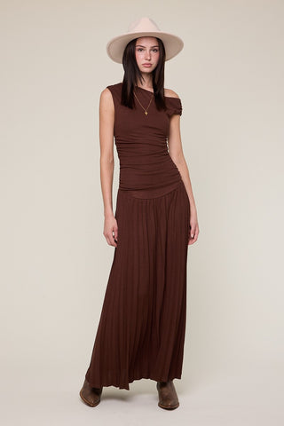 Asheville Ruched Body Maxi Dress