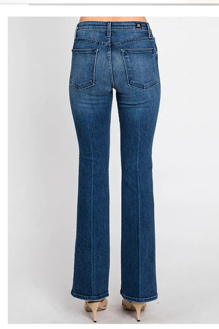 Bella Flare Jeans in Dark Wash