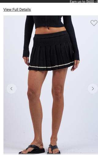 Honeymoon Knit Skort