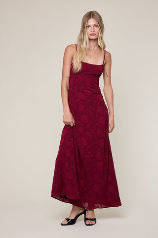 Lorraine Embroidered Maxi Dress