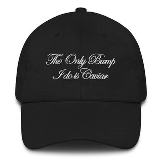 Caviar Bump Cap in Black