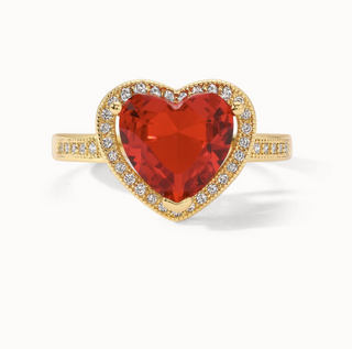 The Cherry Heart Ring