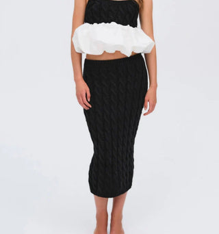 Lise Knit Midi Skirt