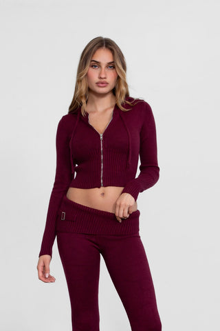 Essential Knit Zip Up