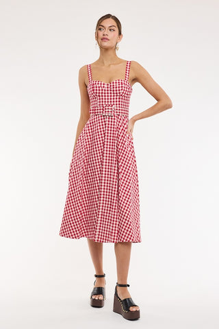 Market Morning Midi Dress