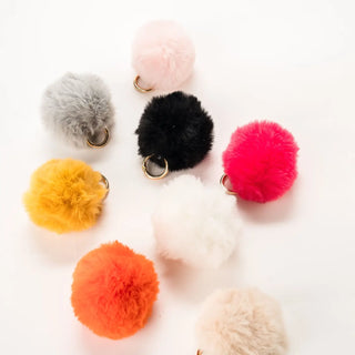 Pom Pom Bag Charm
