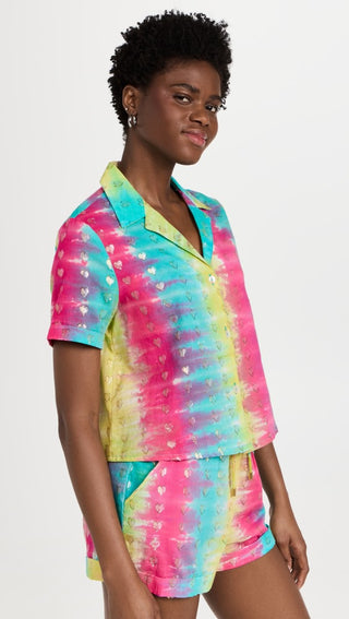 Saylor Ximena 3-Piece Set in Rainbow Tie Dye
