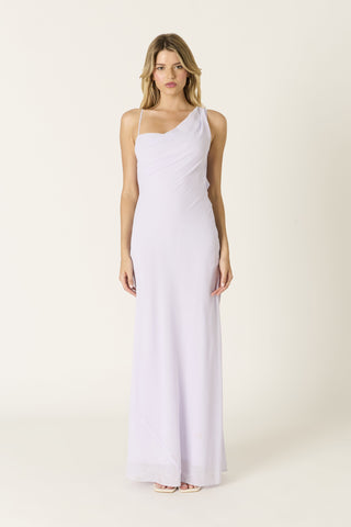 Lilac Garden Maxi Dress