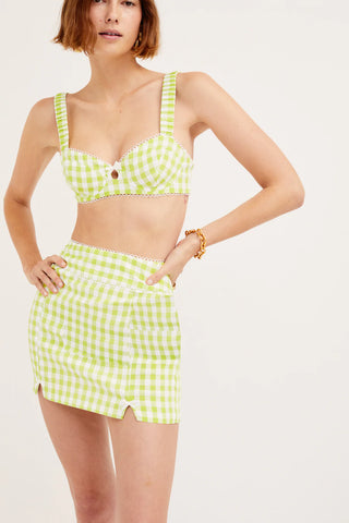 For Love & Lemons Maureen Mini Skirt