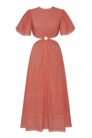 Maia Bergman Caro Dress in Coral