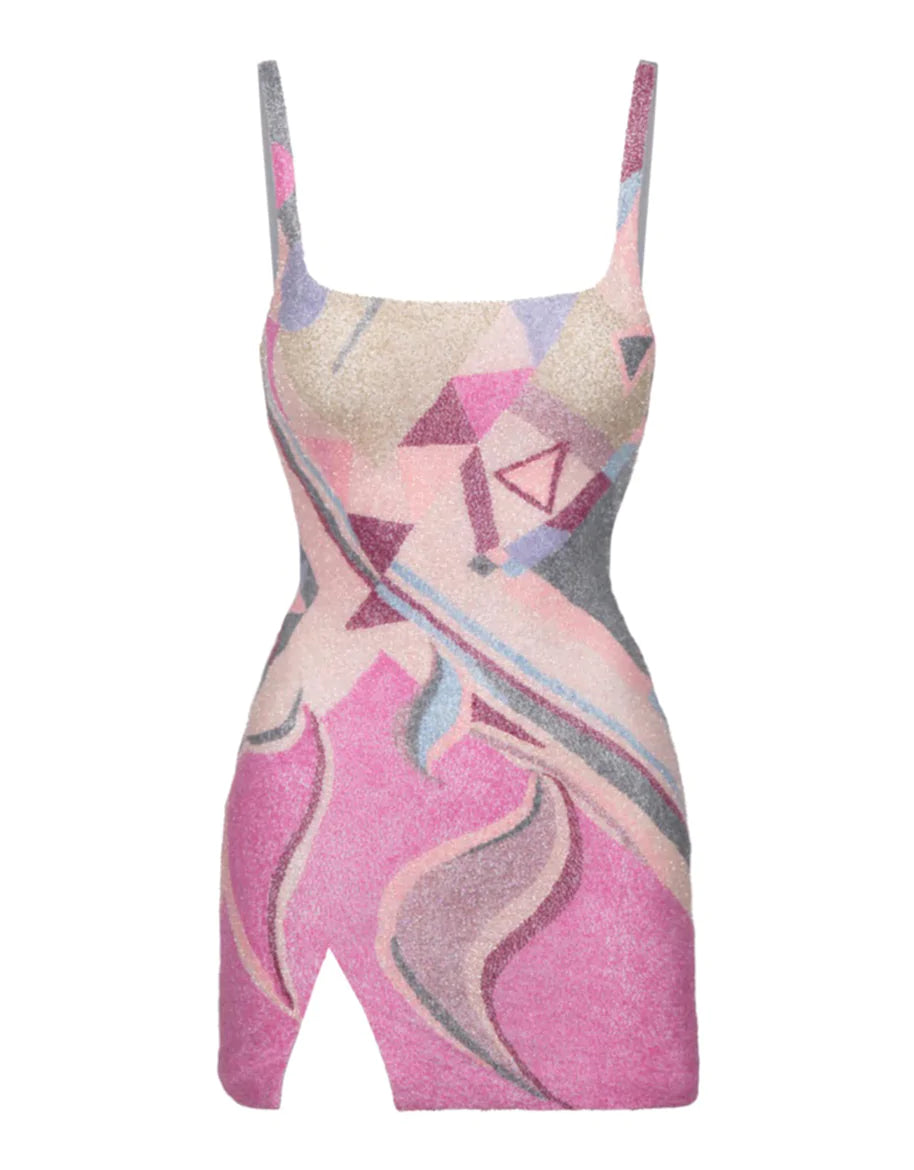 Oceanus Sofia Crystal Embroidered Dress Oceanus Sofia Crystal Embroidered Dress