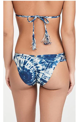 PQ Swimwear Isla Teeny Bikini Bottom in Deep Soul