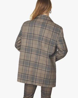 WeWoreWhat Oversized Blazer in Cool Plaid